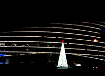 Baku preparing for New Year. Azerbaijan, Dec.16, 2015 